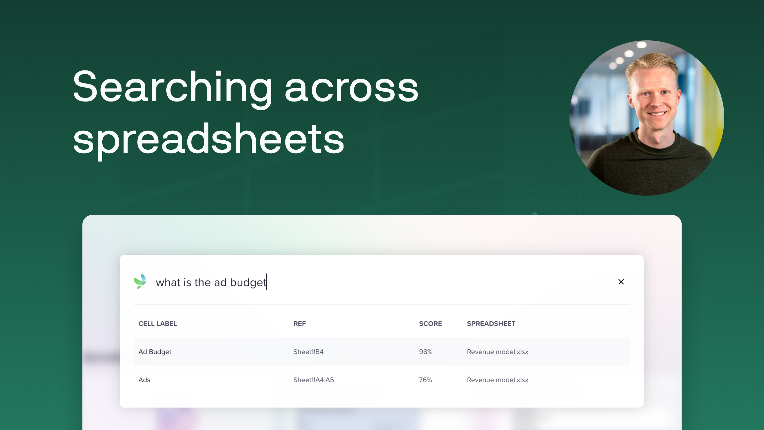 Instantly Find What Matters in Any Spreadsheet