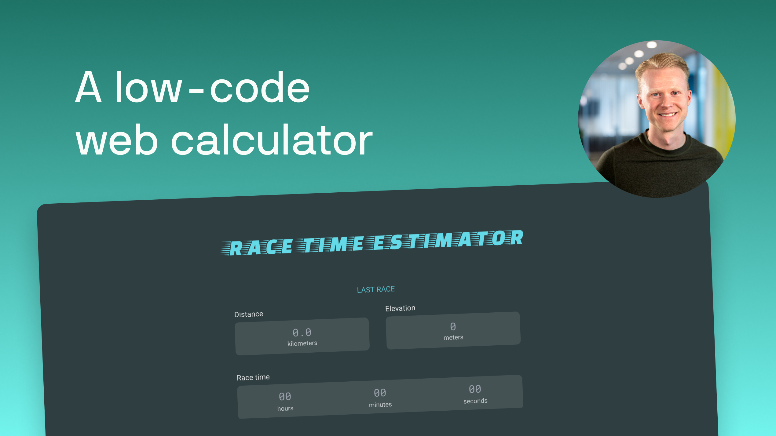 Create a low-code web calculator from a spreadsheet